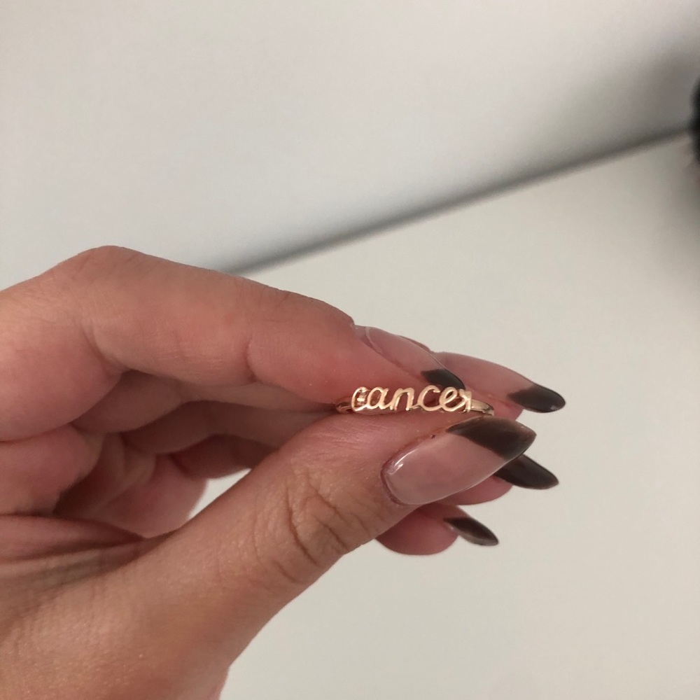 Vintage zodiac ring